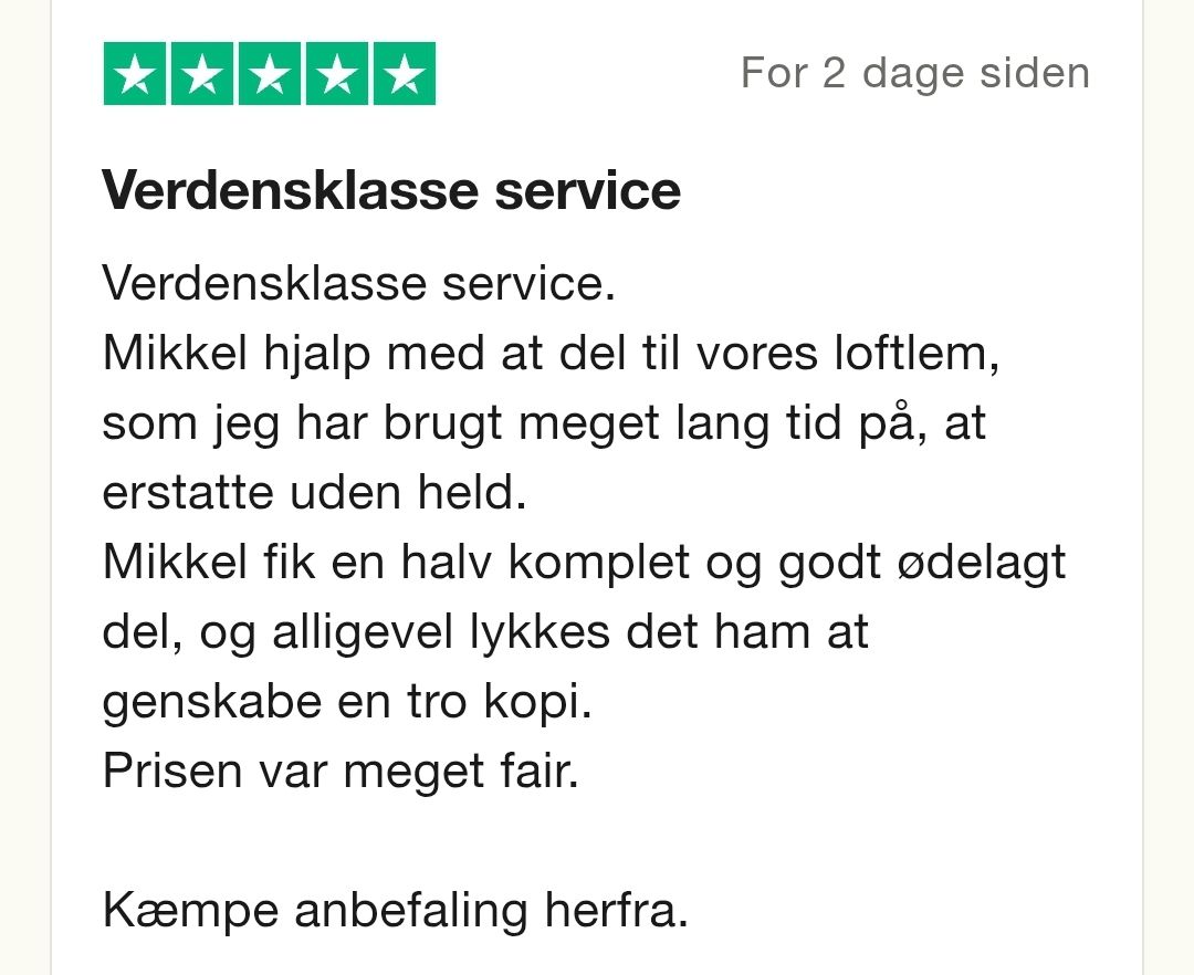 Trustpilot anmeldelse
